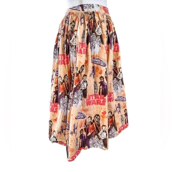 Disney Parks Exclusive Boutique Collection Solo A Star Wars Story Skirt Size Med - Picture 4 of 6